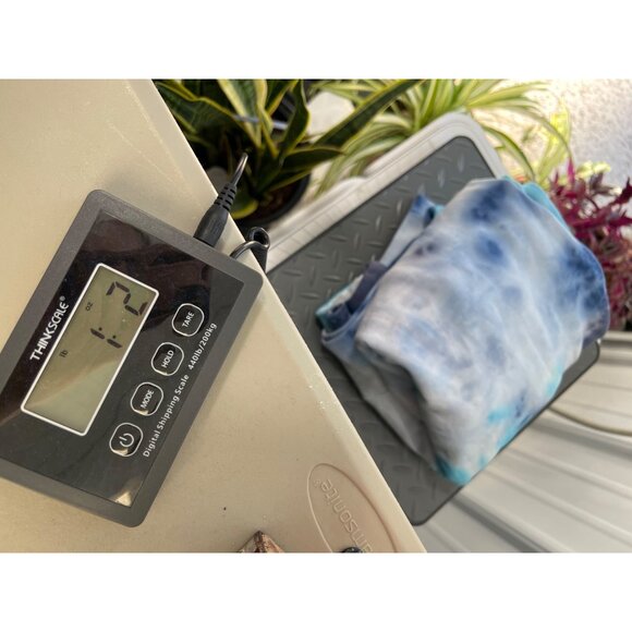 Independent Trading Company Tie Dye Pullover Sweatshirt Medium Blue Artsy Comfor - Picture 7 of 7